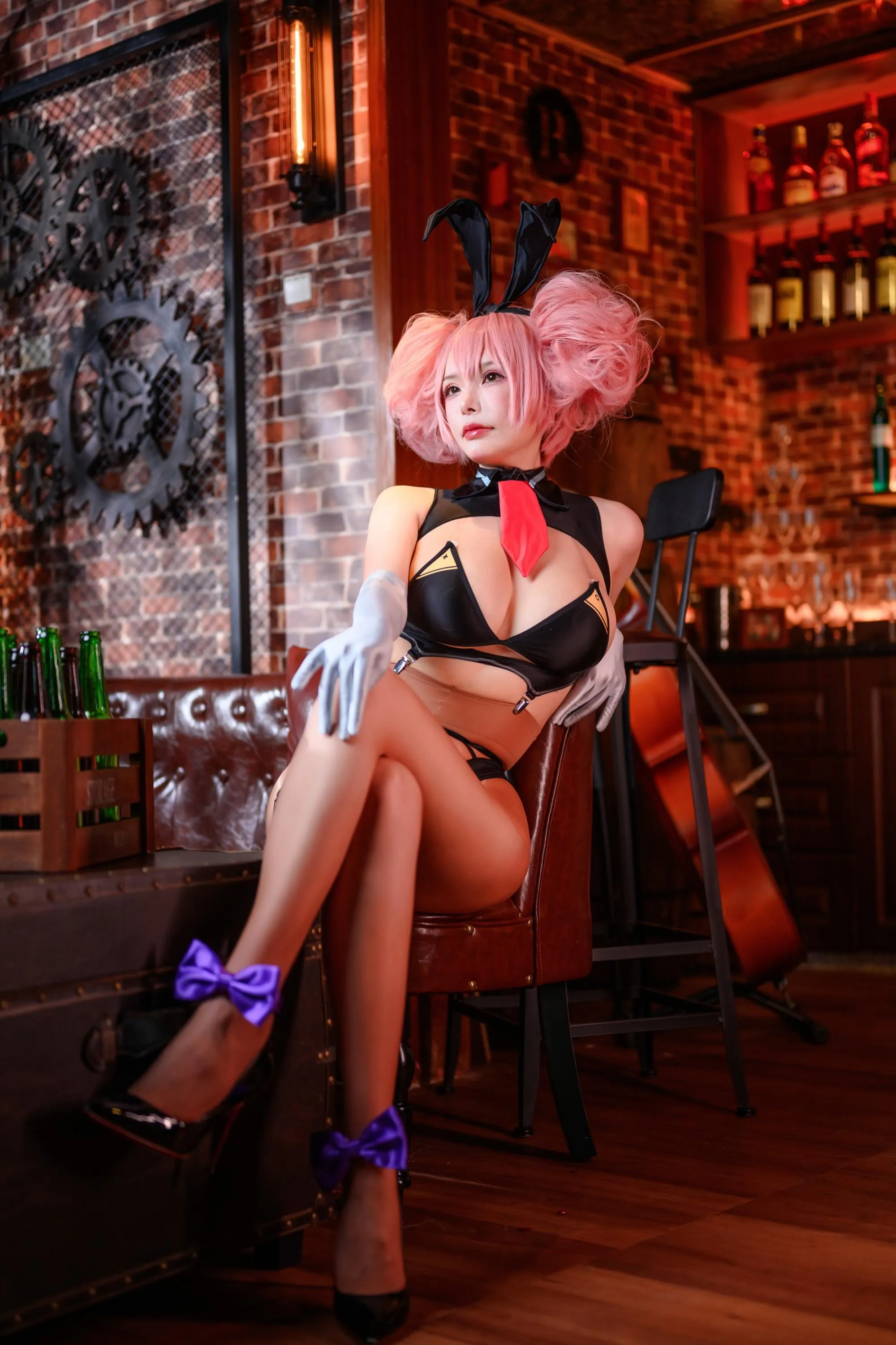秋和柯基 – NO.108 BUNNY兔女郎 [40P]插图5